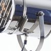 17" X 17" X 35" Stainless Steel  Table Lamp