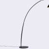 79 X 90.5 Black Aluminum Floor Lamp