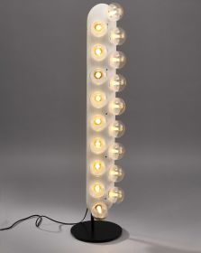 10 X 42.5 White Aluminum Floor Lamp