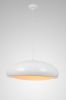 23.5 X 23.5 X White Aluminum Pendant Lamp