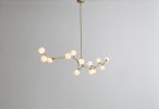 90.5 X 18 X 17 Black White Iron Glass Pendant Lamp