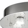 Stylish Spiral Faux Crystal Chandelier Light