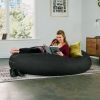 Jaxx 6 Foot Cocoon Giant Bean Bag - Denim, Black