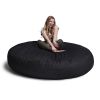 Jaxx 6 Foot Cocoon Giant Bean Bag - Denim, Black
