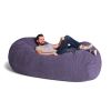 Jaxx 7 ft Giant Bean Bag Sofa with Premium Chenille Cover