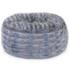 Jaxx Saxx 6 Foot Giant Bean Bag Chair- Luxe Faux Fur