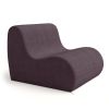 Jaxx Uptown Large Modern Armless Accent Chair