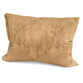 Jaxx Pillow Saxx 5.5-Foot - Huge Bean Bag Floor Pillow and Lounger (Color: Camel)