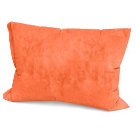 Jaxx Pillow Saxx 5.5-Foot - Huge Bean Bag Floor Pillow and Lounger (Color: Mandarin)