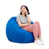 Jaxx Saxx 3 Foot Bean Bag Chair with Removable Cover