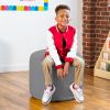 Jaxx Spring Modular Pouf Classroom Bean Bag Seat, Premium Vinyl