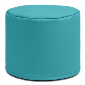 Jaxx Spring Modular Pouf Classroom Bean Bag Seat, Premium Vinyl (Color: Turquoise)