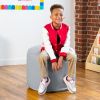 Jaxx Spring Modular Pouf Classroom Bean Bag Seat, Premium Vinyl