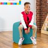 Jaxx Spring Modular Pouf Classroom Bean Bag Seat, Premium Vinyl
