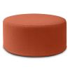 Jaxx Candler Round Couch Ottoman Oversized Giant Coffee Table & Foot Rest, 36, Luxe Boucle