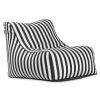 Jaxx Ponce Outdoor Bean Bag Chair - Weather Resistant Patio and Poolside Lounge Seating