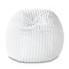 Jaxx 5 Foot Saxx Bean Bag Chair For Adults - Luxe Faux Fur