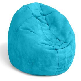 Jaxx Cocoon 4 Foot Bean Bag Chair and Crash Pad (Color: Aqua)