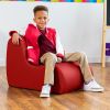 Jaxx Midtown Small Classroom Soft Foam Chair - Premium Vinyl Cover