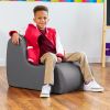 Jaxx Midtown Small Classroom Soft Foam Chair - Premium Vinyl Cover