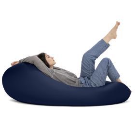 Nimbus Spandex Bean Bag Chair, Large (Color: Navy)