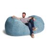 Jaxx 7 ft Giant Bean Bag Sofa with Premium Chenille Cover