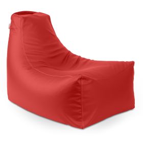 Jaxx Pezzi Premium Vinyl Classroom Bean Bag Chair (Color: Red)