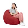 Jaxx Saxx 3 Foot Bean Bag Chair with Removable Cover