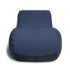 Jaxx Arlo Chaise Lounger Foam Bean Bag Chair - Premium Chenille
