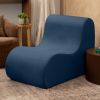 Jaxx Uptown Large Modern Armless Accent Chair