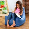 Jaxx Pezzi Jr Kids Classroom Bean Bag Chair, Premium Vinyl