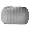 Jaxx 5.5 ft Bean Bag Loveseat, Premium Faux Fur