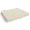 Jaxx Zipline Convertible Sleeper Sofa & Three Ottomans/California King-Size Bed, Textured Microvelvet