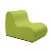Jaxx Midtown Medium Classroom Soft Foam Chair - Premium Vinyl Cover