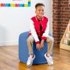 Jaxx Spring Modular Pouf Classroom Bean Bag Seat, Premium Vinyl
