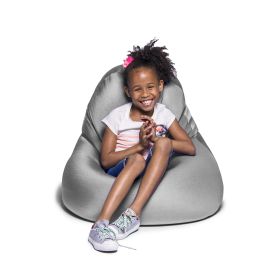 Nimbus Spandex Bean Bag Chair, Small (Color: Silver)