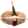 Jaxx 6 Foot Cocoon - Large Bean Bag Chair for Adults, Premium Luxe Faux Fur