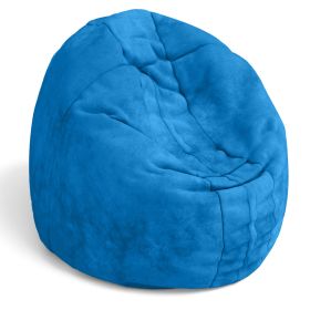 Jaxx Cocoon 4 Foot Bean Bag Chair and Crash Pad (Color: Blueberry)