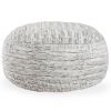 Jaxx Saxx 6 Foot Giant Bean Bag Chair- Luxe Faux Fur