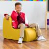 Jaxx Midtown Small Classroom Soft Foam Chair - Premium Vinyl Cover