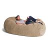 Jaxx 7 ft Giant Bean Bag Sofa with Premium Chenille Cover