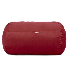 Jaxx Sofa Saxx 4-foot Bean Bag Lounger (Color: Cherry)