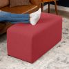 Jaxx Monroe Large Rectangular Foam Ottoman / Coffee Table, (36 x 18)