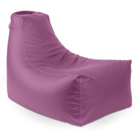Jaxx Pezzi Premium Vinyl Classroom Bean Bag Chair (Color: Purple)