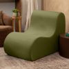 Jaxx Uptown Large Modern Armless Accent Chair