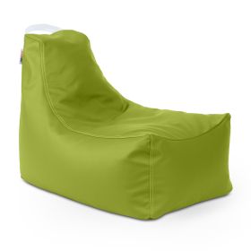 Jaxx Pezzi Jr Kids Classroom Bean Bag Chair, Premium Vinyl (Color: Green)