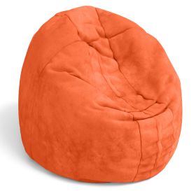 Jaxx Cocoon 4 Foot Bean Bag Chair and Crash Pad (Color: Mandarin)