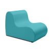 Jaxx Midtown Medium Classroom Soft Foam Chair - Premium Vinyl Cover