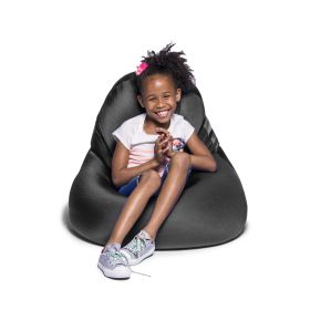 Nimbus Spandex Bean Bag Chair, Small (Color: Black)