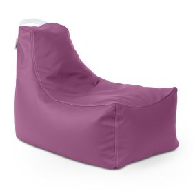Jaxx Pezzi Jr Kids Classroom Bean Bag Chair, Premium Vinyl (Color: Purple)